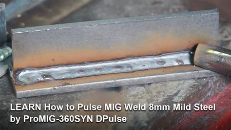 pulse welding mild stewl sheet metal|pulsed mig welding gas.